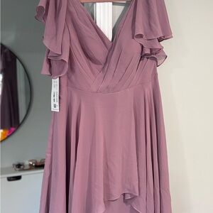 AZAZIE Ayana size 16 Vintage mauve